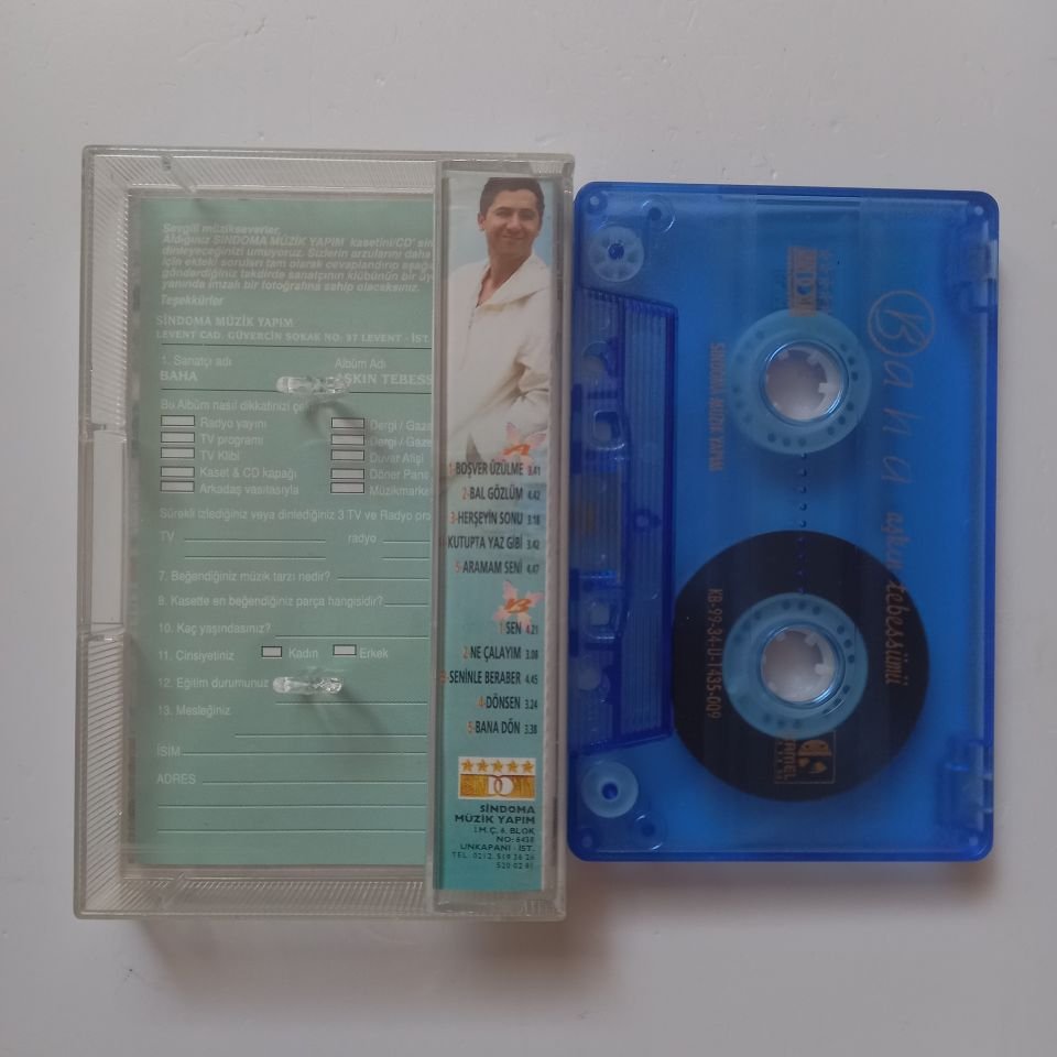 BAHA - AŞKIN TEBESSÜMÜ (1999) - KASET 2.EL