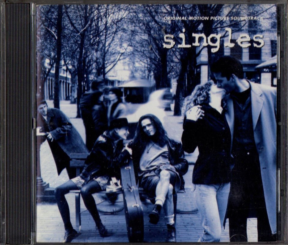 SINGLES SOUNDTRACK - ALICE IN CHAINS, PERAL JAM, SOUNDGARDEN, JIMI HENDRIX (1992) CD 2.EL