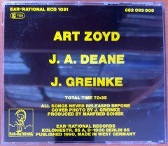 ART ZOYD / J.A. DEANE / J. GREINKE - ART ZOYD / J.A. DEANE / J. GREINKE (1990) MADE IN WEST GERMANY CD 2.EL