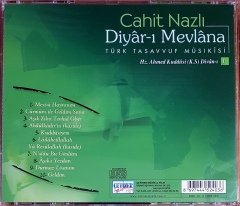 CAHİT NAZLI - DİYAR-I MEVLANA / TÜRK TASAVVUF MUSİKİSİ / SUFI MUSIC (2003) ÇETİNER MÜZİK CD 2.EL