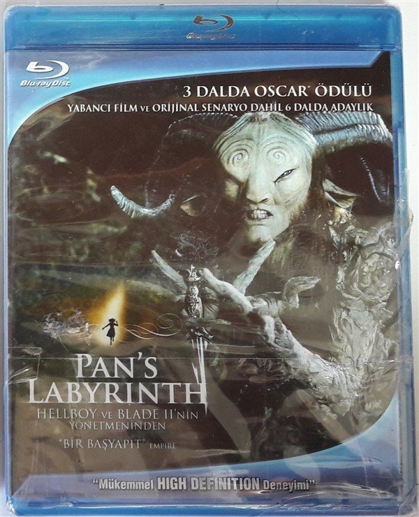 PAN'S LABYRINTH - PAN'IN LABİRENTİ - GUILLERMO DEL TORO - BLU-RAY SIFIR