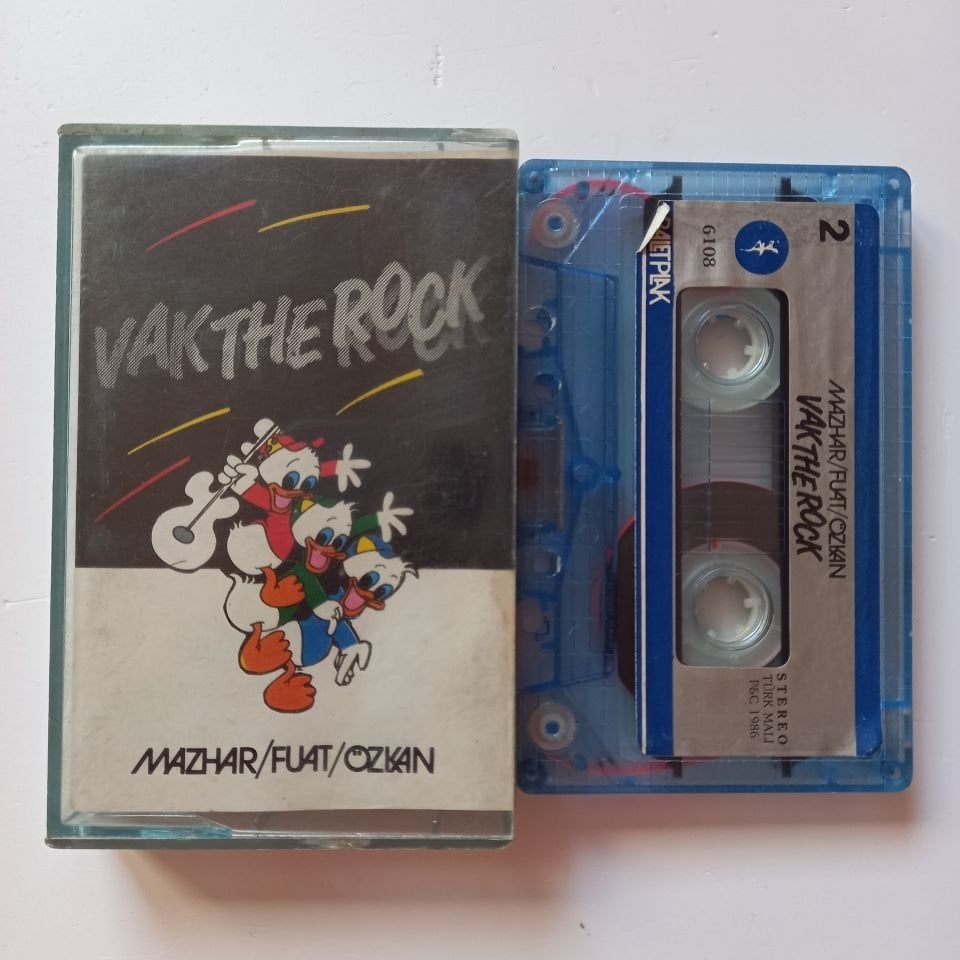 MAZHAR FUAT ÖZKAN - VAK THE ROCK (1986) - KASET 2.EL