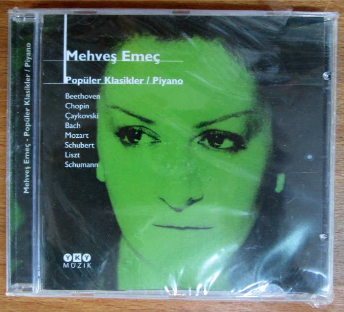 MEHVEÇ EMEÇ - POPÜLER KLASİKLER - CD 2.EL