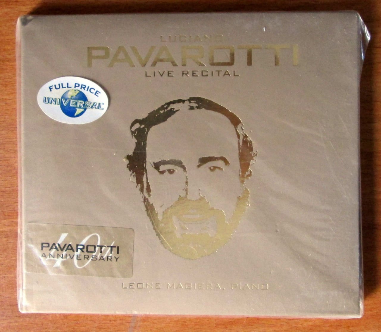 PAVAROTTI - LIVE RECITAL CD SIFIR