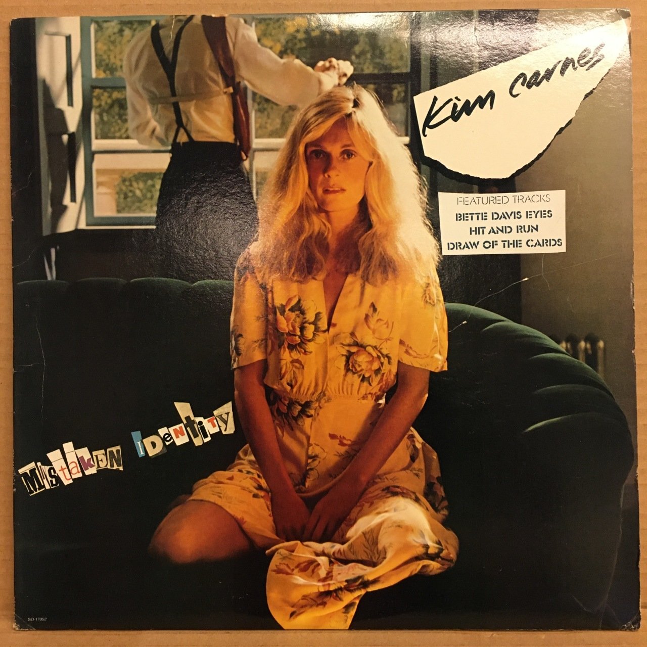 KIM CARNES - MISTAKEN IDENTITY 1981 2.EL PLAK BETTE DAVIS EYES