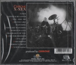 CERRONE – X-XEX (1993) - CD SIFIR