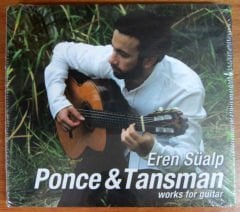 EREN SÜALP - PONCE & TANSMAN (2010) - CD DIGIPACK SIFIR