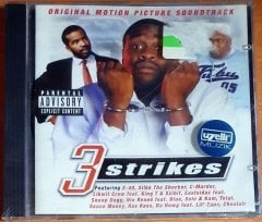 3 STRIKES SOUNDTRACK / E-40, TOTAL, SNOOP DOGG, SOLO & JAM, RAS KASS, CHOCLAIR (2000) - CD SIFIR