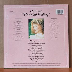 CLEO LAINE – THAT OLD FEELING (1984) - LP 2.EL PLAK