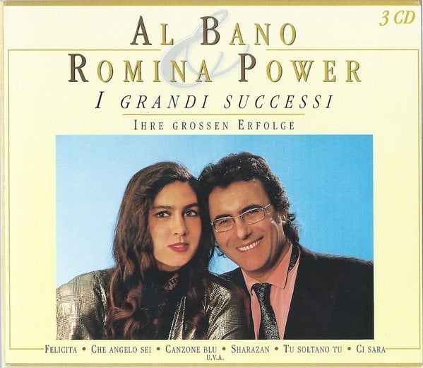 AL BANO ROMINA POWER  - I GRANDI SUCCESSI (1997) - 3CD COMPILATION FELICITA 2.EL