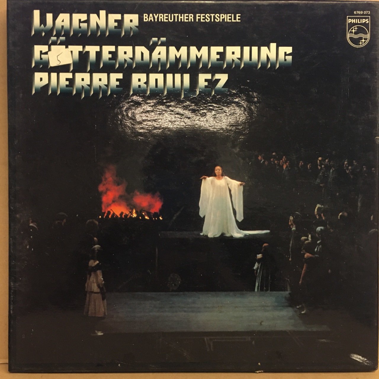WAGNER GÖTTERDAMMERUNG, PIERRE BOULEZ (1981) BOXSET 2.EL 5PLAK
