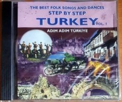 ADIM ADIM TÜRKİYE / STEP BY STEP TURKEY VOL.1 (1998) - CD SIFIR