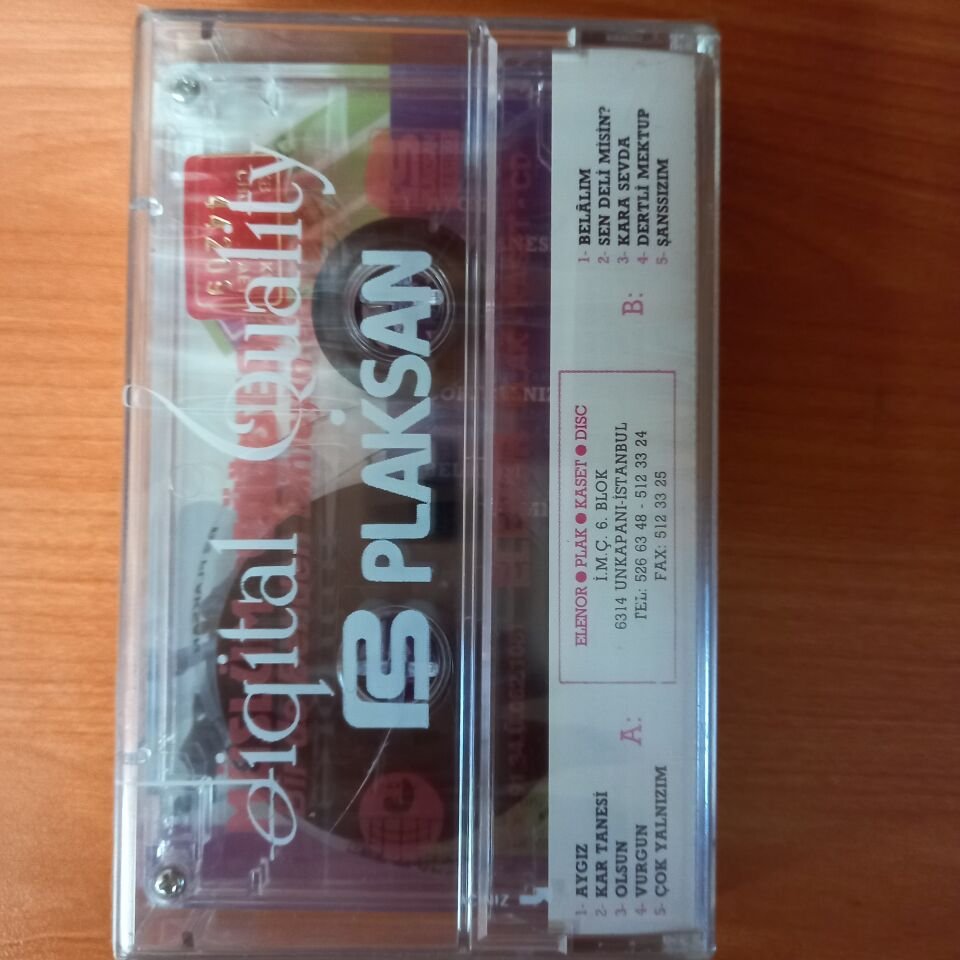 MÜSLÜM GÜRSES - BİRDE BENDEN DİNLEYİN (1991) - KASET SIFIR