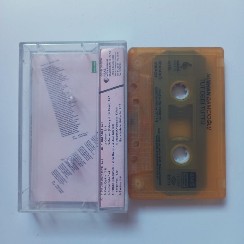 NURHAN DAMCIOĞLU - TUT DEDİ TUTTU (1992) - KASET 2.EL