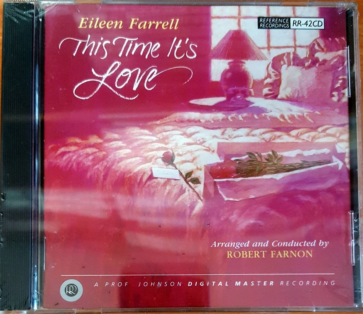 EILEEN FARRELL - THIS TIME IT'S LOVE (1991) REFERENCE RECORDINGS CD SIFIR