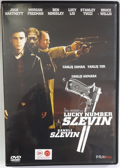 ŞANSLI SLEVIN - LUCKY NUMBER SLEVIN - JOSH HARTNETT - MORGAN FREEMAN - BEN KINGSLEY - BRUCE WILLIS - DVD 2.EL