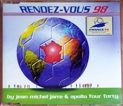 JEAN MICHEL JARRE & APOLLO FOUR FORTY - RENDEZ-VOUS 98 (1998) - CD SINGLE 2.EL