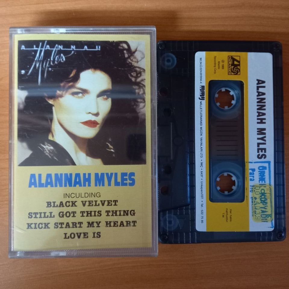 ALANNAH MYLES - ALANNAH MILES (1990) - KASET 2.EL