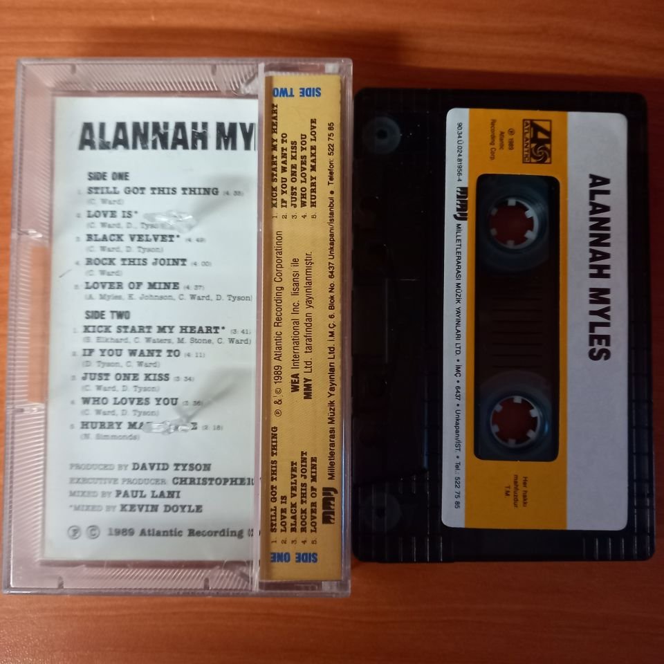 ALANNAH MYLES - ALANNAH MILES (1990) - KASET 2.EL