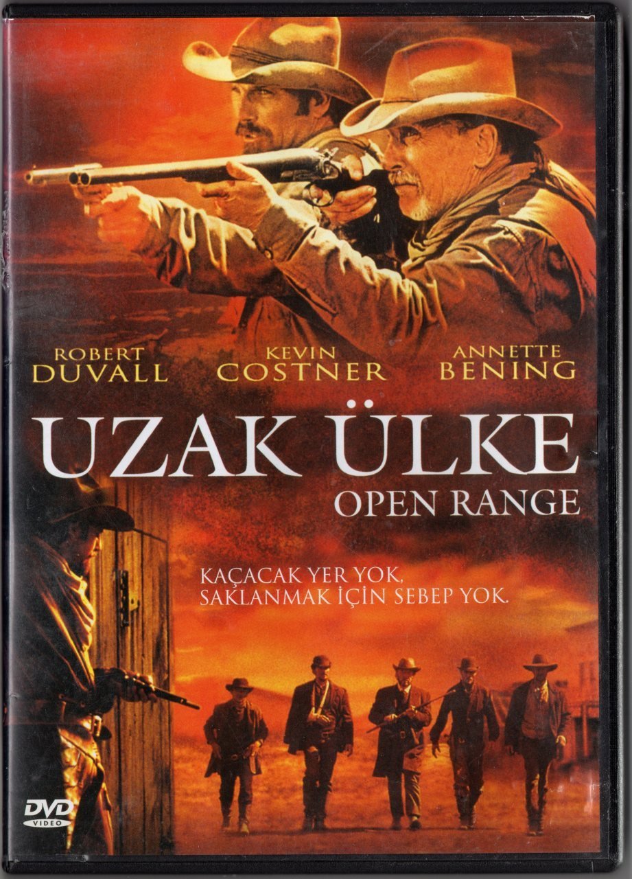 UZAK ÜLKE - OPEN RANGE - ROBERT DUVALL - KEVIN COSTNER - DVD 2.EL