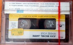 JEAN MICHEL JARRE - RENDEZ-VOUS (1990) PLAKSAN CASSETTE MADE IN TURKEY ''NEW''