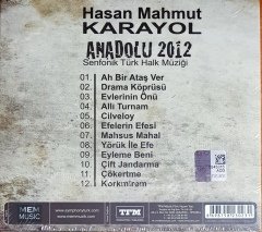 HASAN MAHMUT KARAYOL - ANADOLU 2012 (2012) MEM MUSIC CD SIFIR
