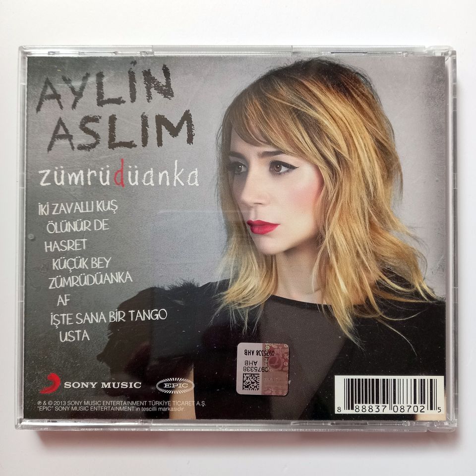AYLİN ASLIM – ZÜMRÜDÜANKA (2013) - CD 2.EL