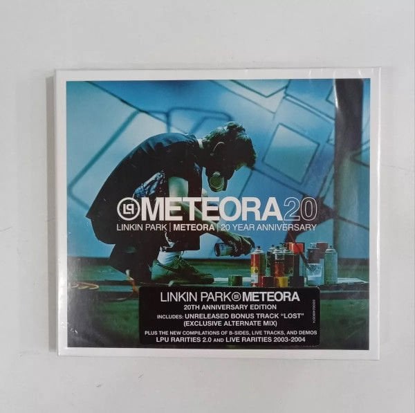 LINKIN PARK – METEORA 20 (2023) - 3CD 20TH ANNIVERSARY EDITION DIGISLEEVE AMBALAJINDA SIFIR