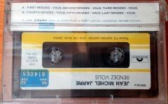 JEAN MICHEL JARRE - RENDEZ-VOUS (1990) PLAKSAN CASSETTE MADE IN TURKEY ''NEW''