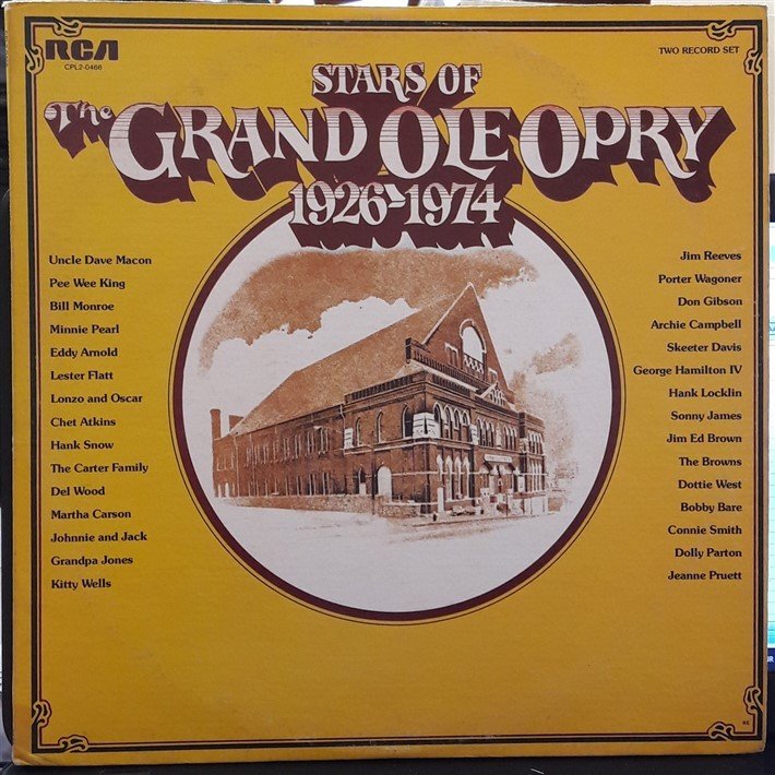 STARS OF THE GRAND OLE OPRY 1926-1974 (1974) - 2PLAK 2.EL