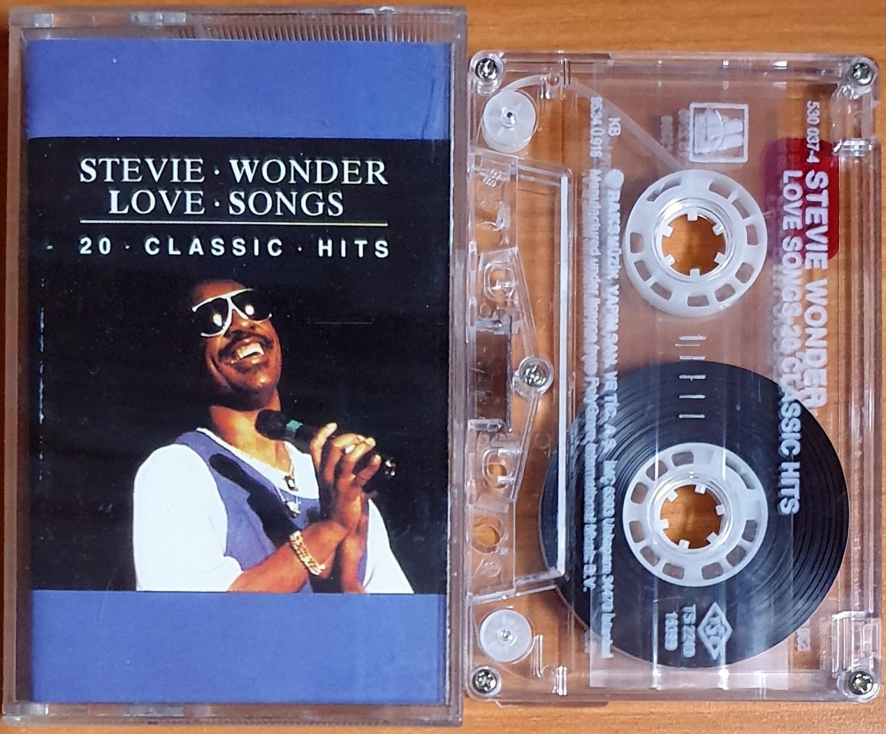 STEVIE WONDER - LOVE SONGS / 20 CLASSIC HITS (1995) - KASET RAKS 2.EL