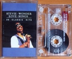 STEVIE WONDER - LOVE SONGS / 20 CLASSIC HITS (1995) - KASET RAKS 2.EL