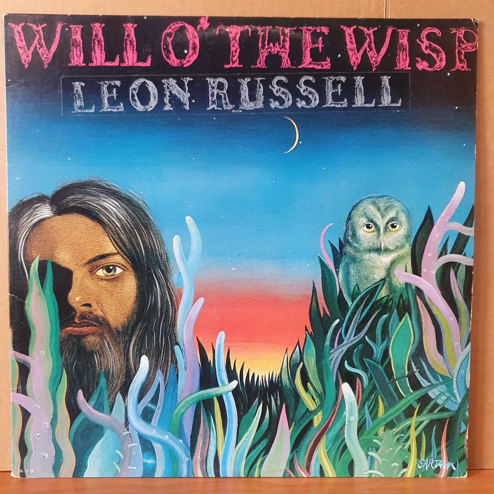 LEON RUSSELL - WILL O' THE WISP (1975) - LP 2.EL PLAK