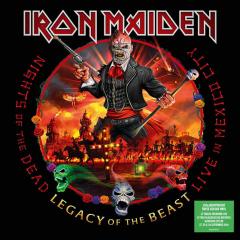 IRON MAIDEN - NIGHTS OF THE DEAD, LEGACY OF THE BEAST (2020) - 3LP RENKLİ SIFIR PLAK