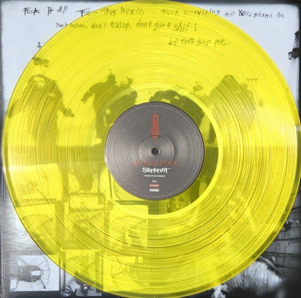 SLIPKNOT - SLIPKNOT (1999) - LP 2022 YELLOW COLOURED EDITION SIFIR PLAK