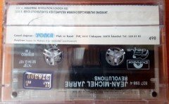 JEAN MICHEL JARRE - REVOLUTIONS (1992) YONCA CASSETTE MADE IN TURKEY ''NEW''
