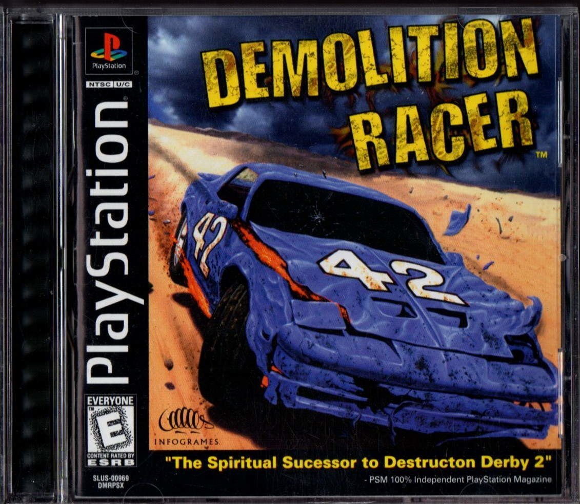 DEMOLITION RACER - PS PLAYSTATION 1 OYUNU 2.EL