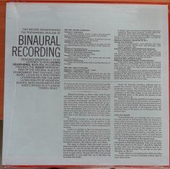 BINAURAL DEMONSTRATION RECORD - DÖNEM BASKISI PLAK SIFIR