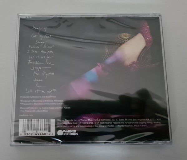 MADONNA – CONFESSIONS ON A DANCE FLOOR (2005) - CD REISSUE JEWEL CASE AMBALAJINDA SIFIR