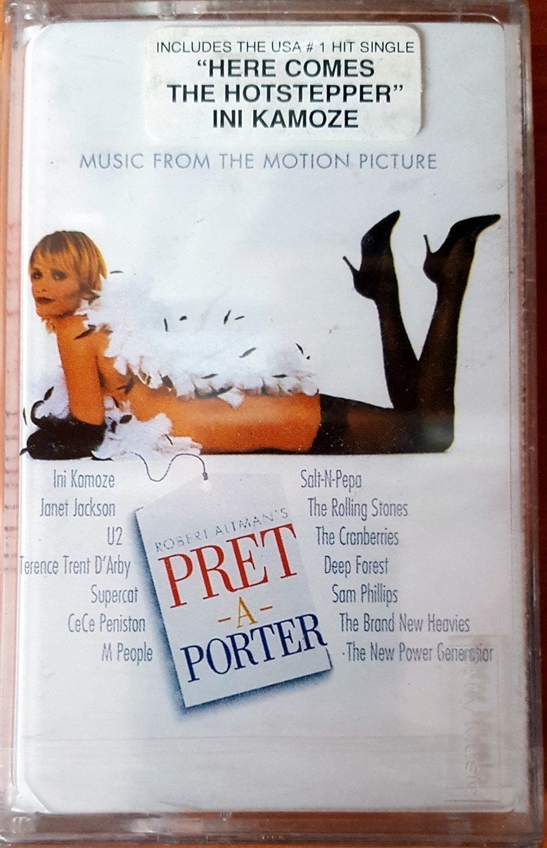 PRET A PORTER - SOUNDTRACK JANET JACKSON U2 DEEP FOREST THE ROLLING STONES THE CRANBERRIES (1994) SONY CASSETTE MADE IN TURKEY ''NEW''