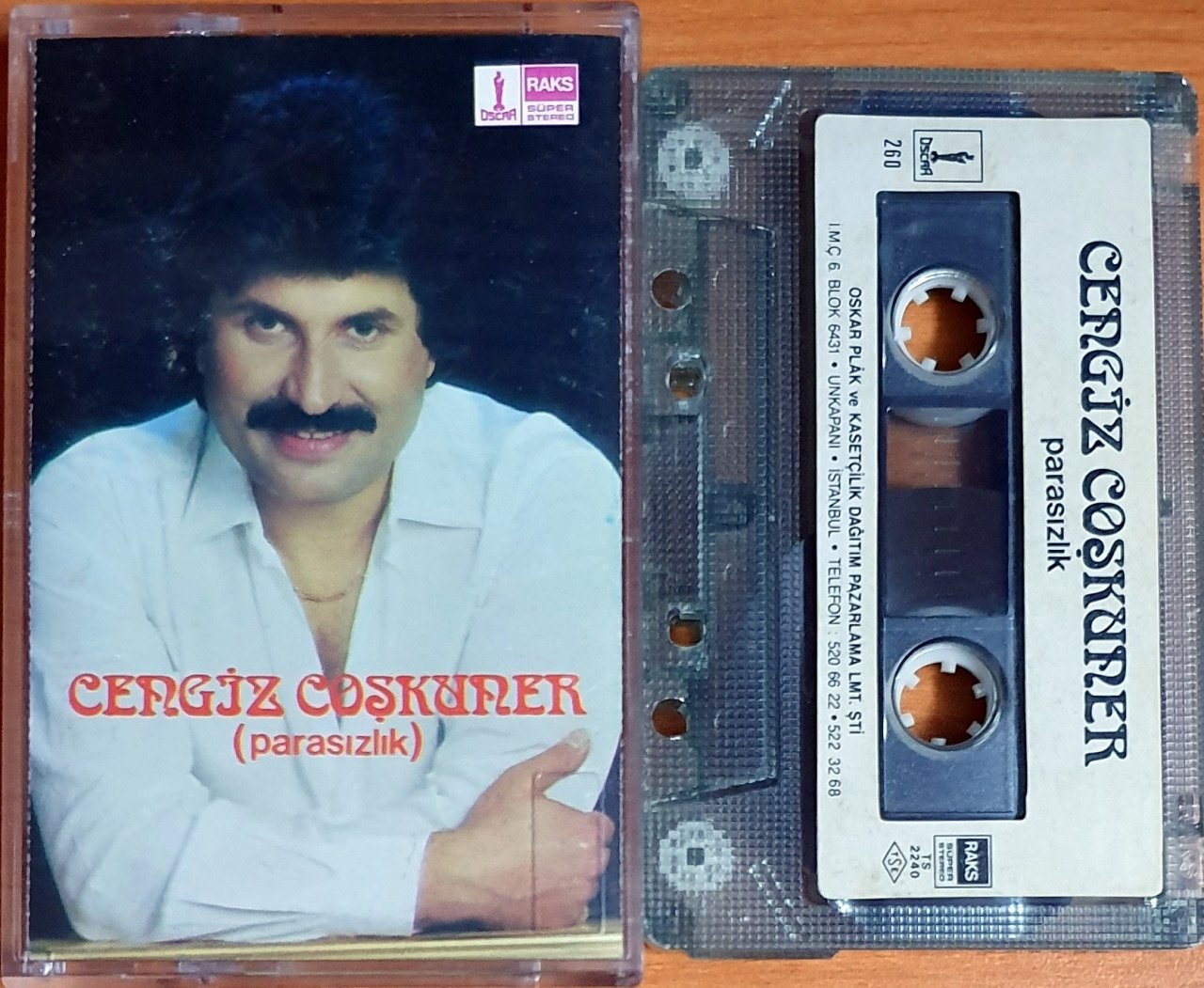 CENGİZ COŞKUNER - PARASIZLIK - KASET OSKAR 2.EL