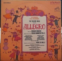 ALLEGRO - AN ORIGINAL CAST RECORDING - LP 2.EL PLAK
