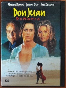 DON JUAN DeMARCO - MARLON BRANDO - JOHNNY DEPP - FAYE DUNAWAY - SNAPCASE DVD 2.EL 1. BÖLGE TR ALTYAZI YOKTUR