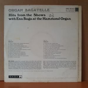 ORGAN BAGATELLE / ENA BAGA (1968) - LP 2.EL PLAK