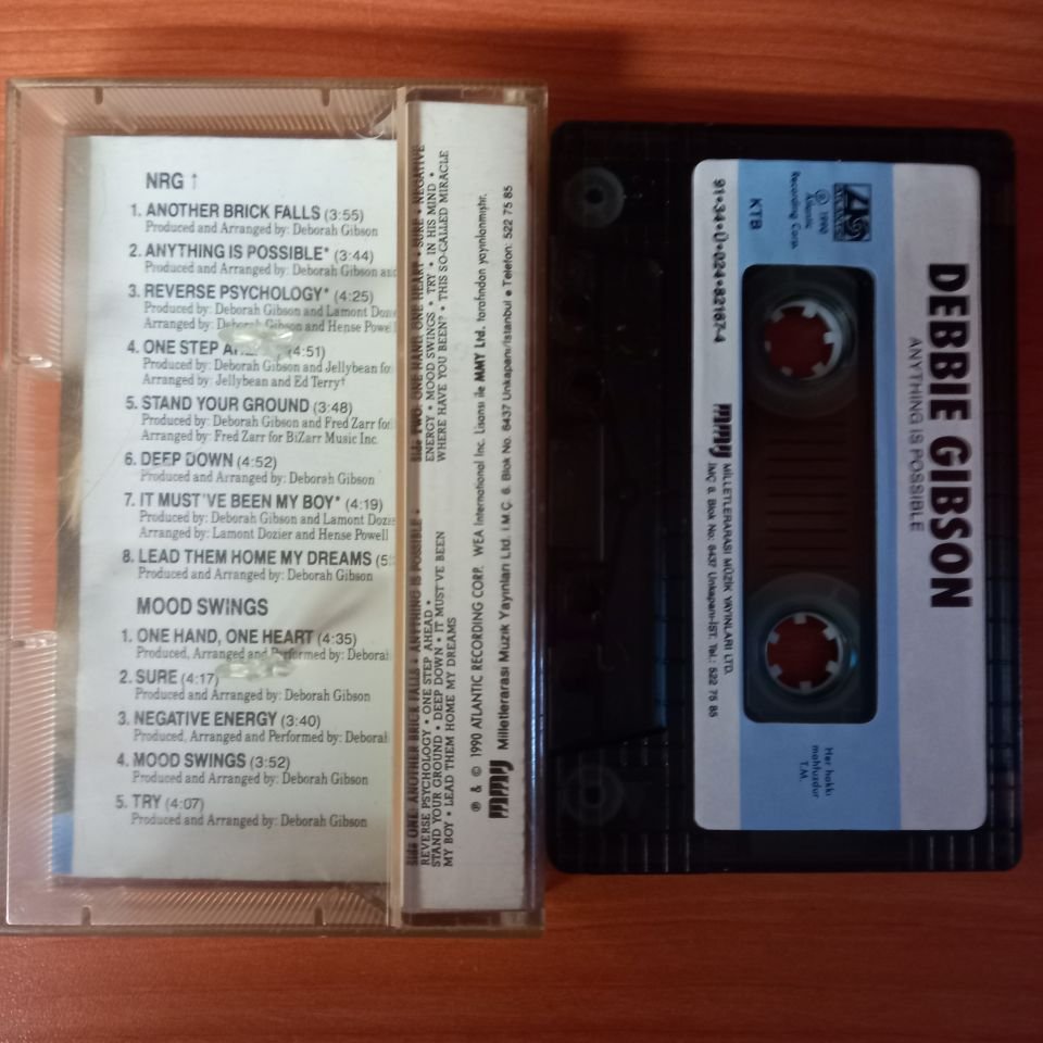 DEBBIE GIBSON - ANYTHING IS POSSIBLE (1991) - KASET 2.EL