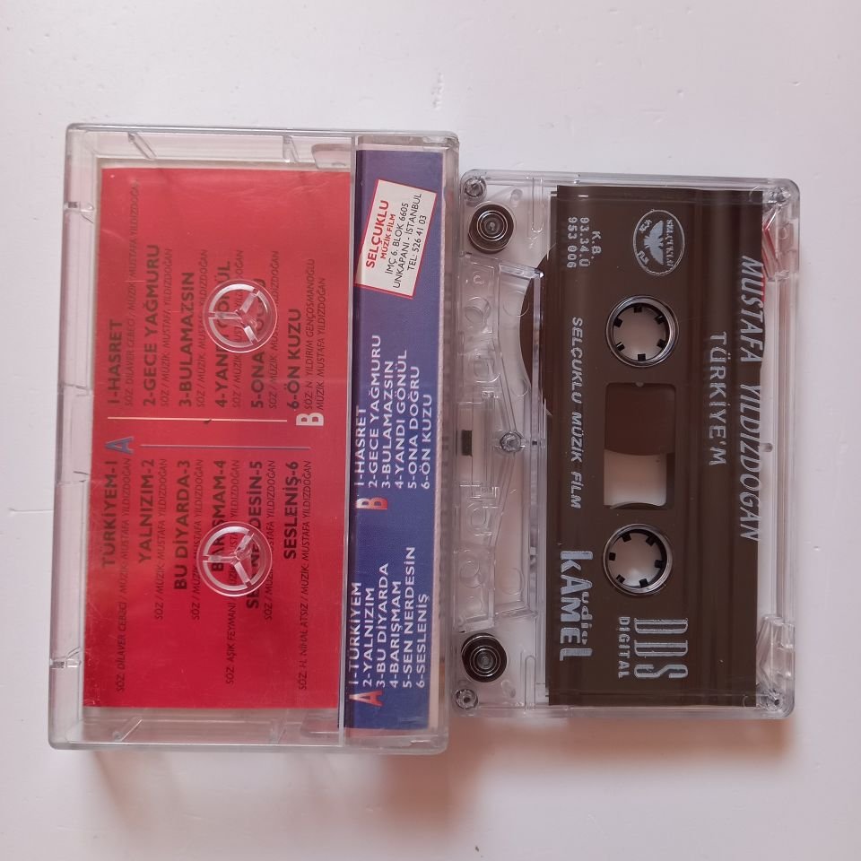 MUSTAFA YILDIZDOĞAN - TÜRKİYEM (1993) - KASET 2.EL