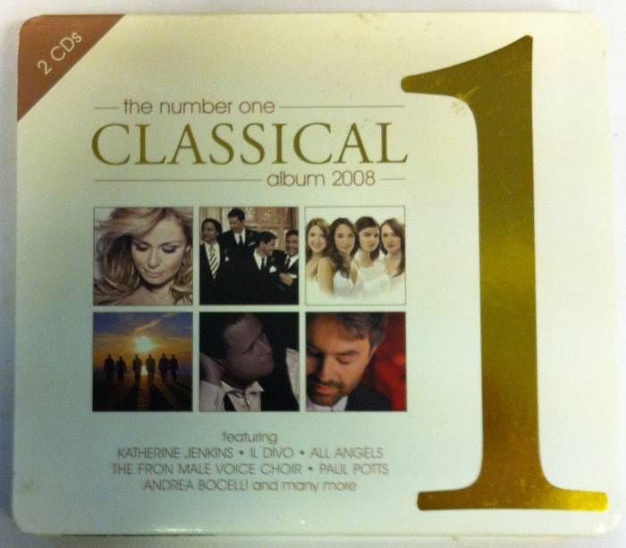 NUMBER ONE CLASSICAL ALBUM 2008 1 2CD 2.EL