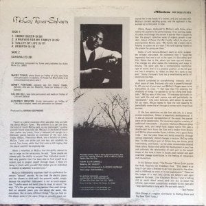 MCCOY TYNER – SAHARA (1972) LP SIFIR PLAK