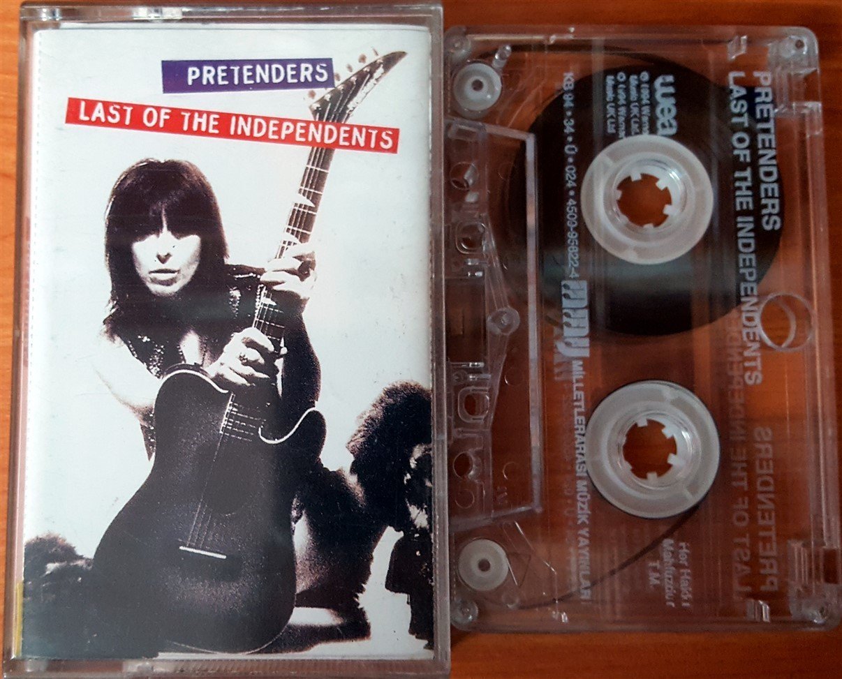 PRETENDERS - LAST OF THE INDEPENDENTS (1994) MMY CASSETTE MADE IN TURKEY ''USED''