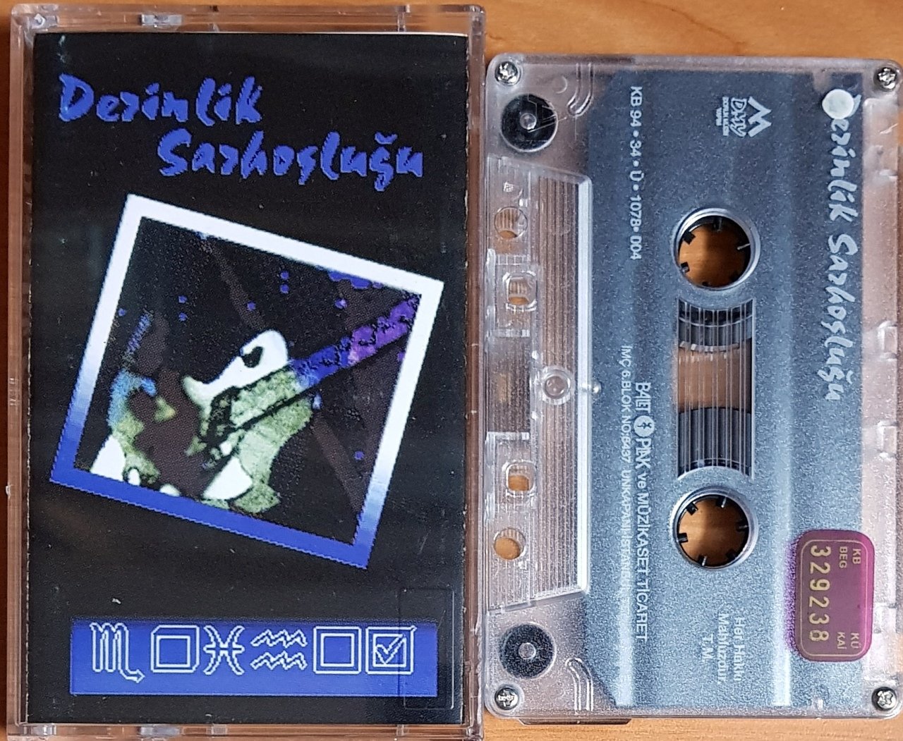 DERİNLİK SARHOŞLUĞU - DERİNLİK SARHOŞLUĞU (1994) BALET KASET 2.EL